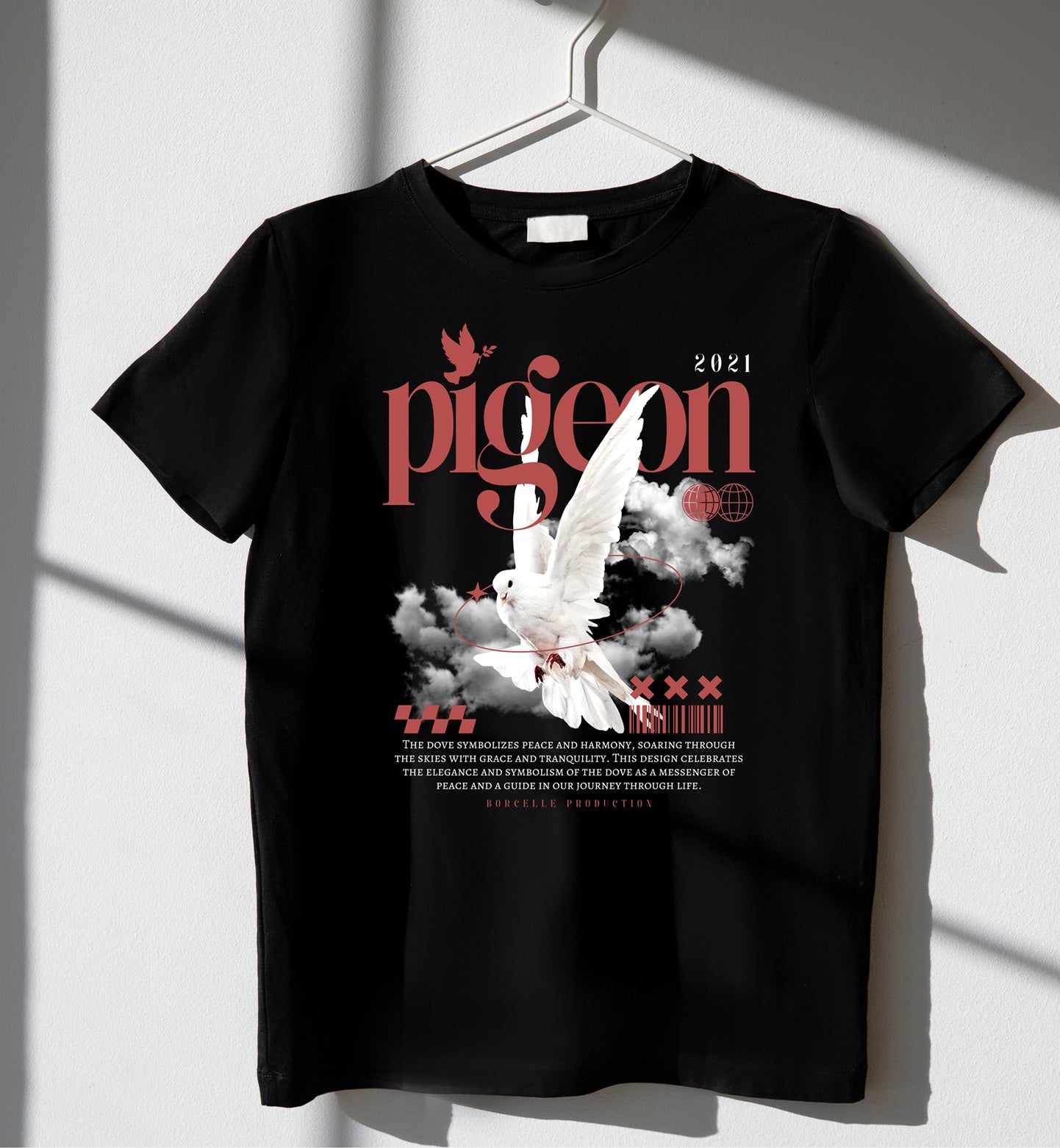 "PIGEON" Premium Graphic Tee