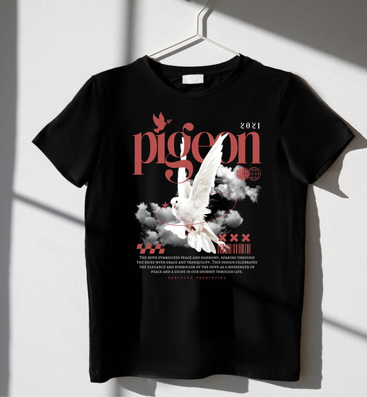 "PIGEON" Premium Graphic Tee