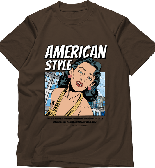 "American" Premium Graphic Tee